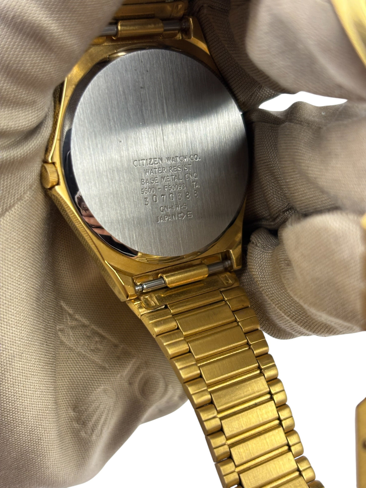 Citizen White Dial Day-Date Gold Plated