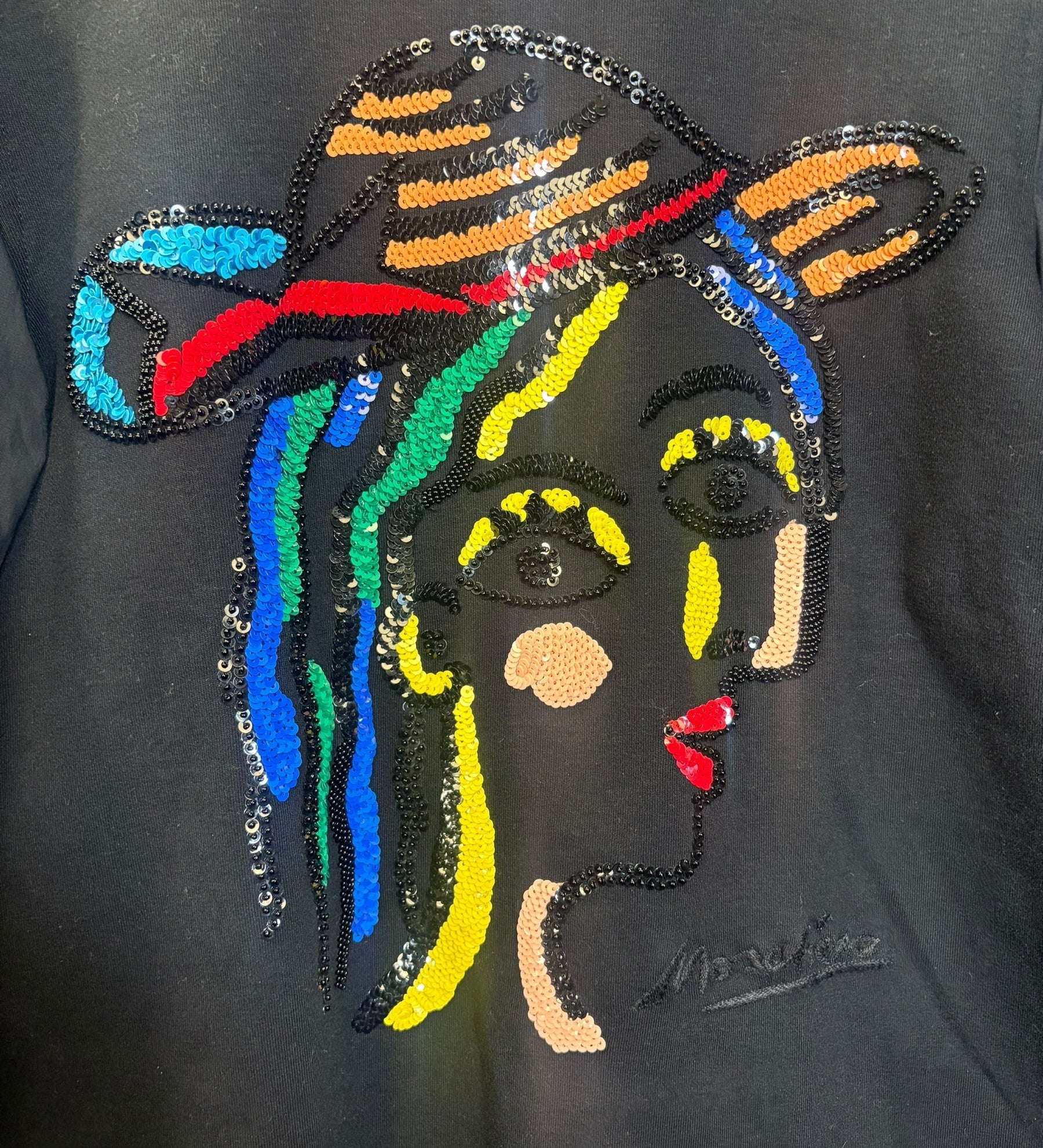 Moschino Beaded Women print Top