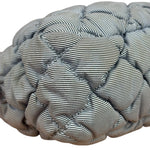 Chanel Grey/Black Quilted Nylon Bubble Shoulder Bag 2009