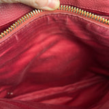 Miu Miu Pink Leather 2Way Tote Bag