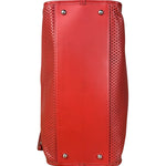 Chanel Red Perforated Leather Up in the Air 2Way Tote 2014
