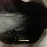 Fendi Mini Baguette Neoprene Black