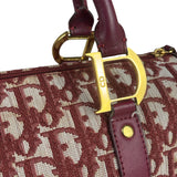 Christian Dior Red Trotter Boston Bag