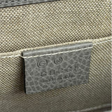 Gucci Grey Calfskin Interlocking Small G Shoulder Bag