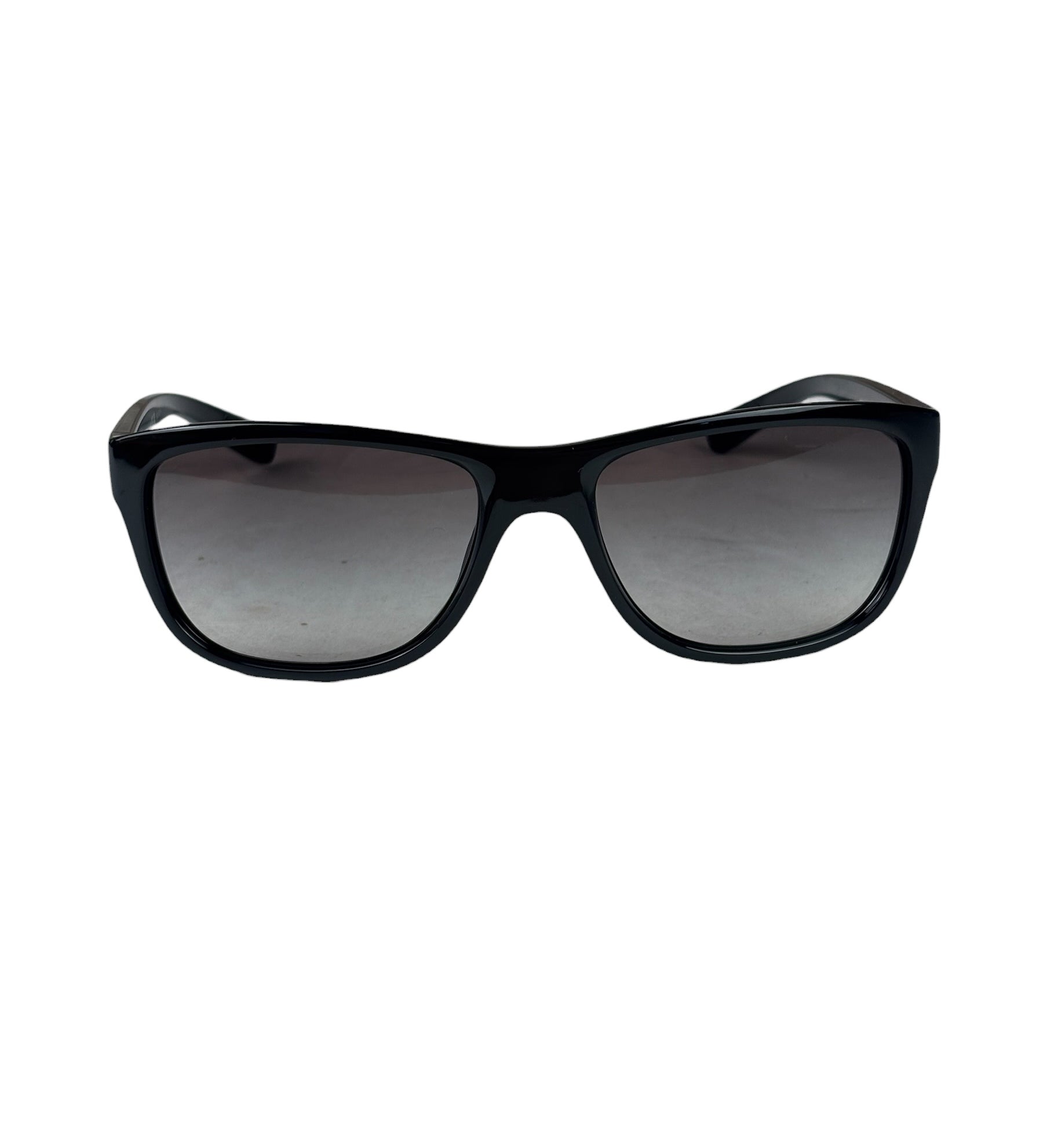 Prada Black Linea Rossa SPS 12U Sunglasses