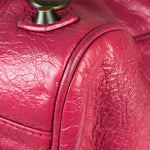 Balenciaga Pink Leather Classic City Two-Way Bag