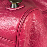 Balenciaga Pink Leather Classic City Two-Way Bag