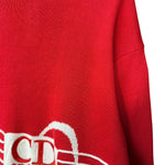 Christian Dior Sport Red Vintage Logo Sweater