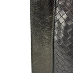 Bottega Veneta Black Intrecciato Zip Pouch