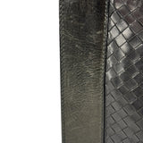Bottega Veneta Black Intrecciato Zip Pouch