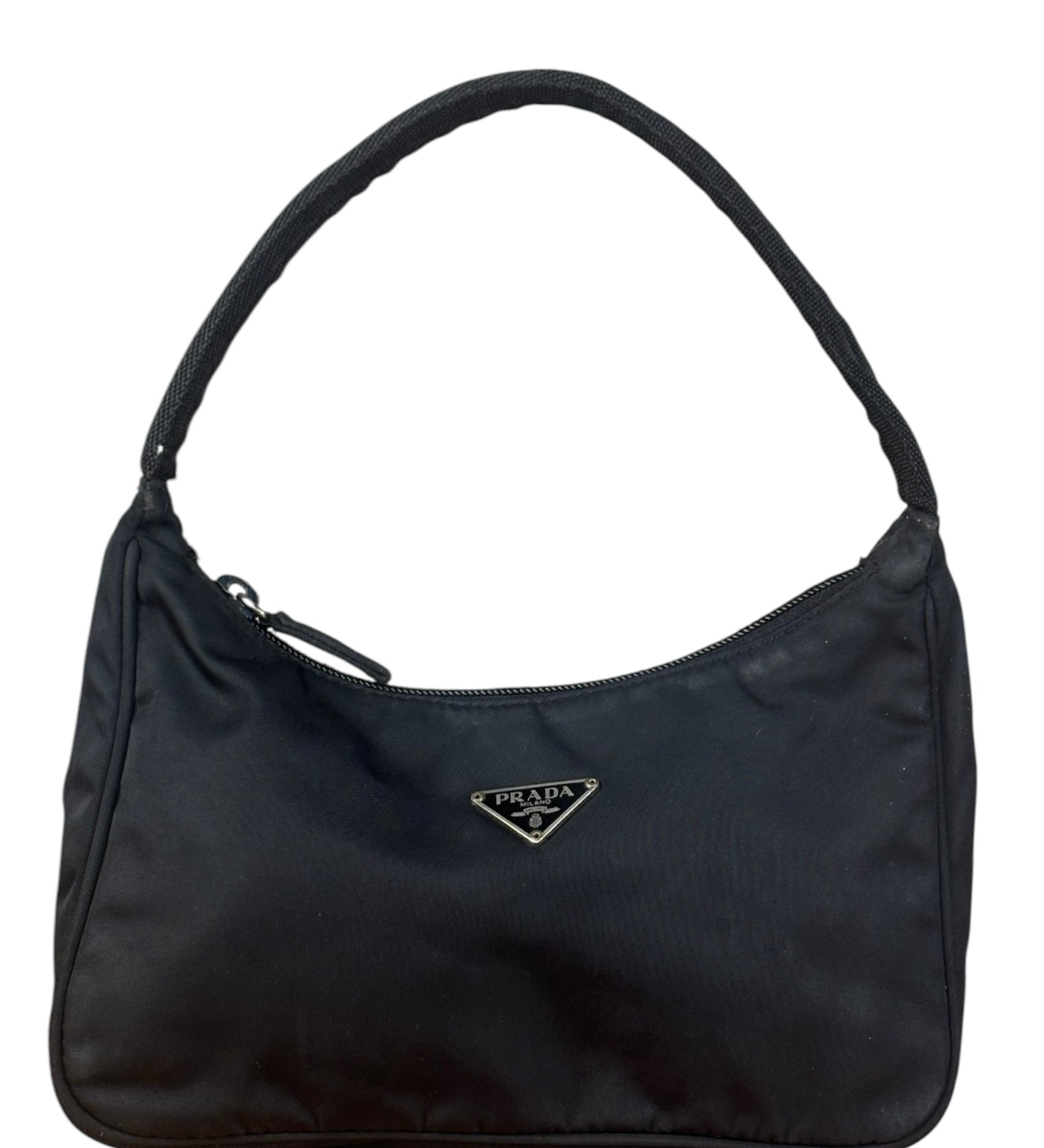 Prada Tessuto Black Nylon Mini Sport Shoulder Bag