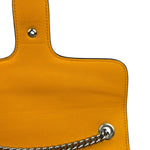 Gucci Orange GG Polished Leather Shoulder Bag