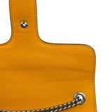 Gucci Orange GG Polished Leather Shoulder Bag