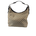 Gucci Brown GG Canvas Hobo Shoulder Bag