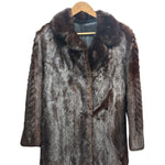 Vintage Brown Mink Fur Coat