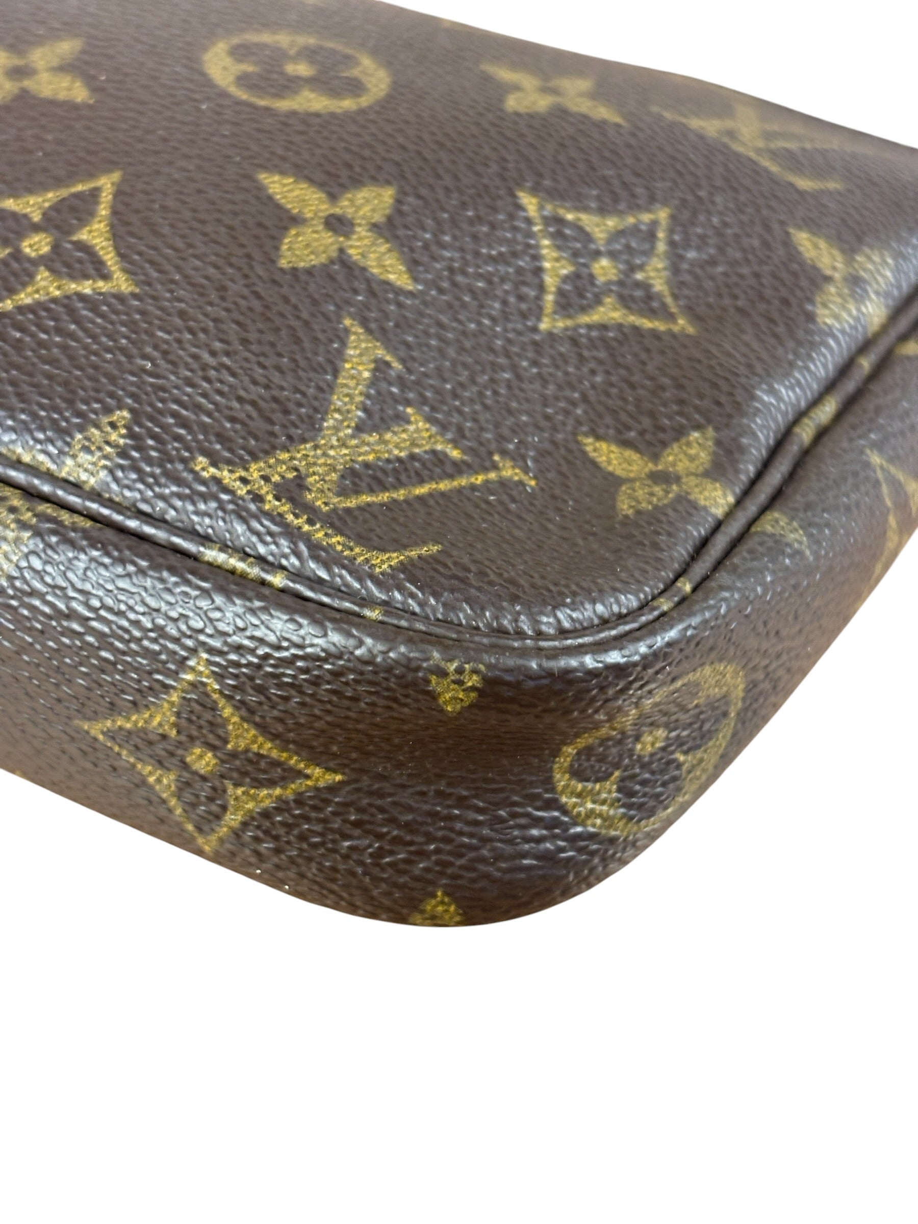 Louis Vuitton Leather Monogram Pochette