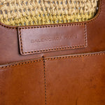 Balenciaga Wicker Tote Bag