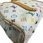 Louis Vuitton White Murakami Aurelia MM Tote Bag