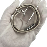 Hermes Cape Cod Double Tour White Strap