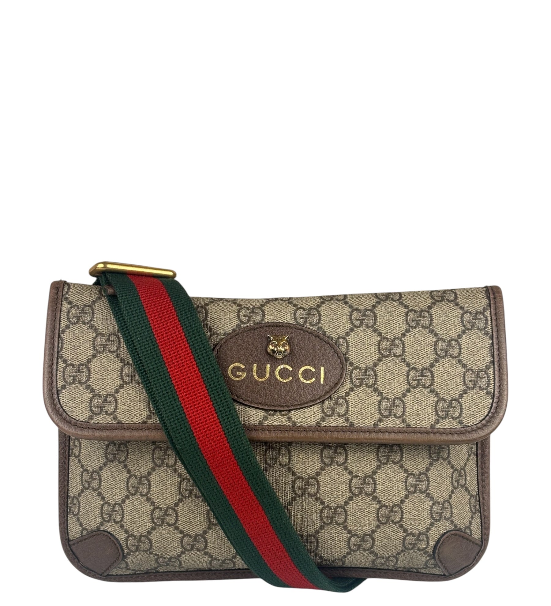 Gucci Beige GG Supreme Belt Bag