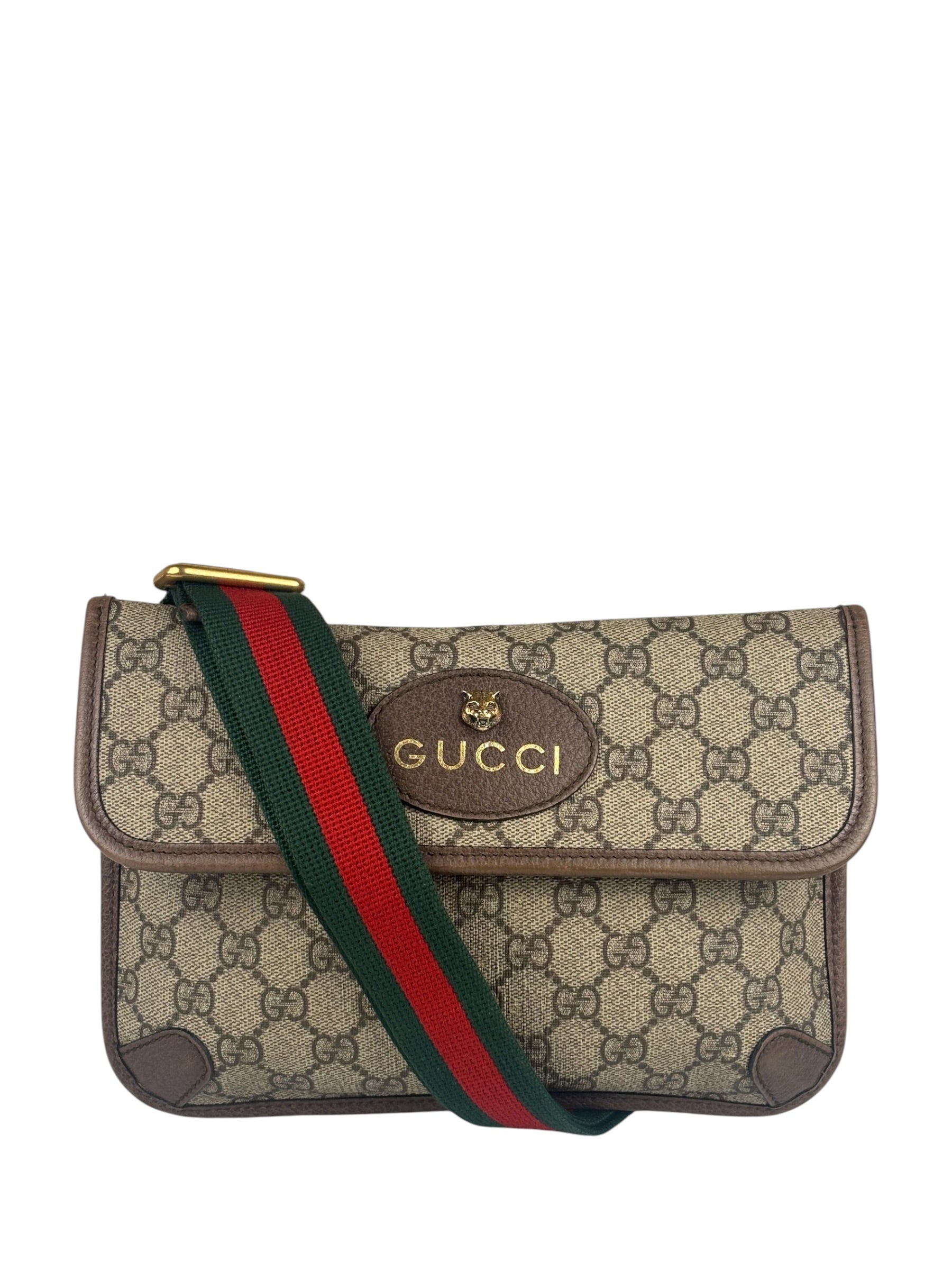 Gucci Beige GG Supreme Belt Bag