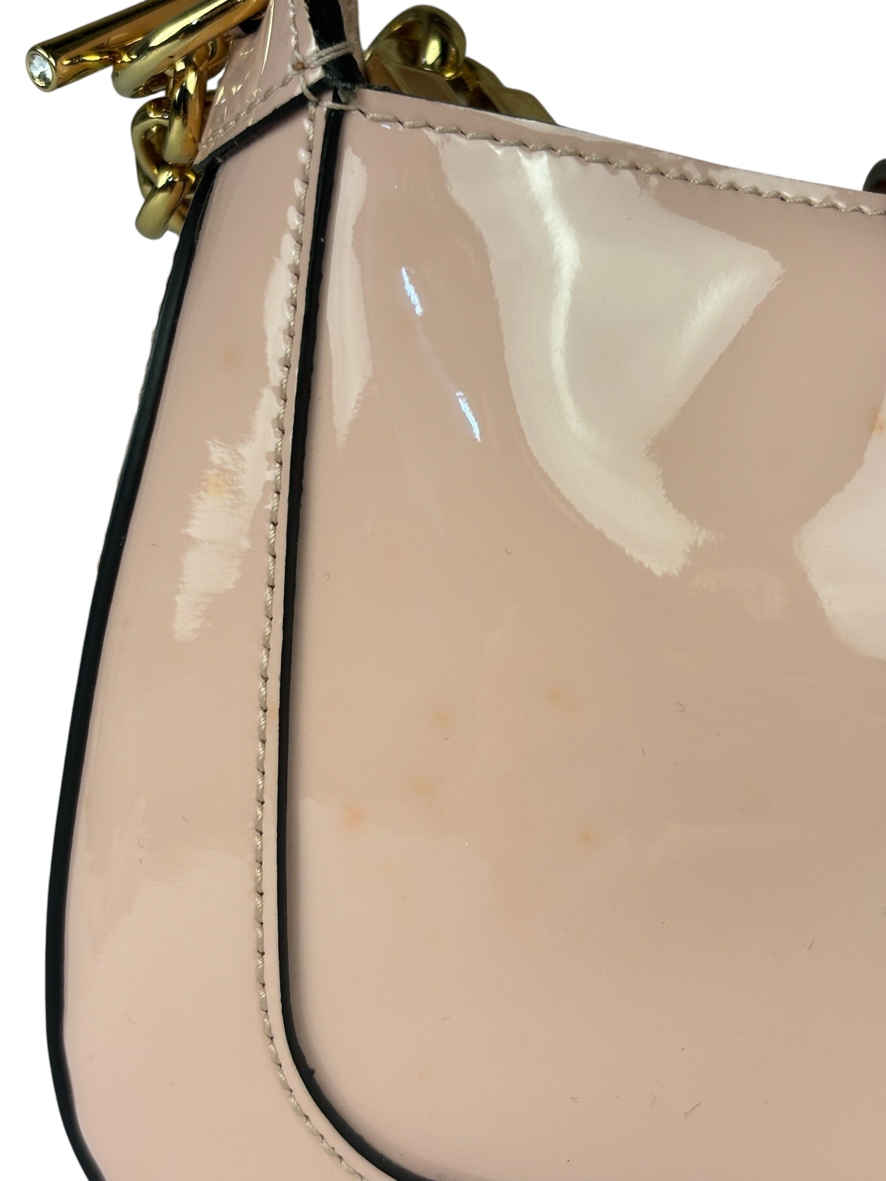 Gucci Pink Patent Leather Mini Jackie 1961 Hobo Bag
