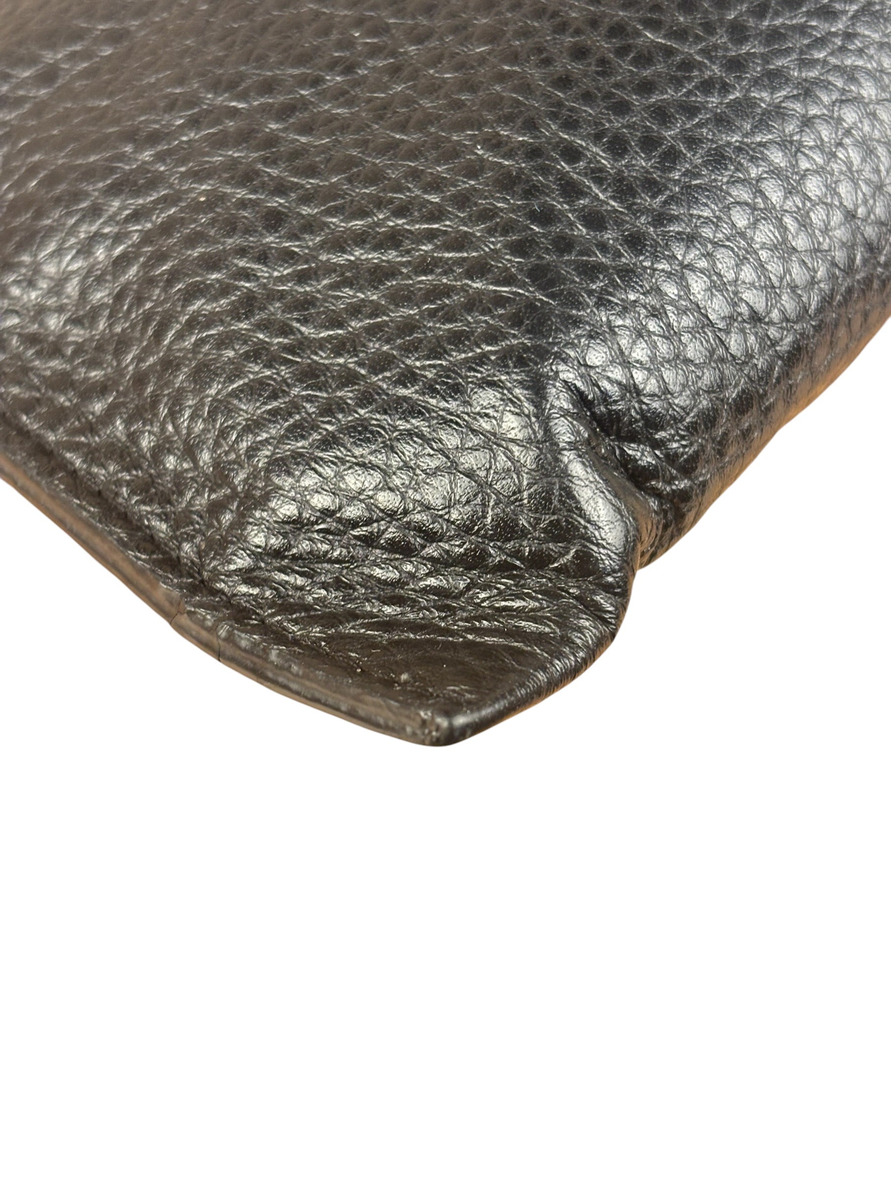 Tom Ford Black Leather Alix Clutch