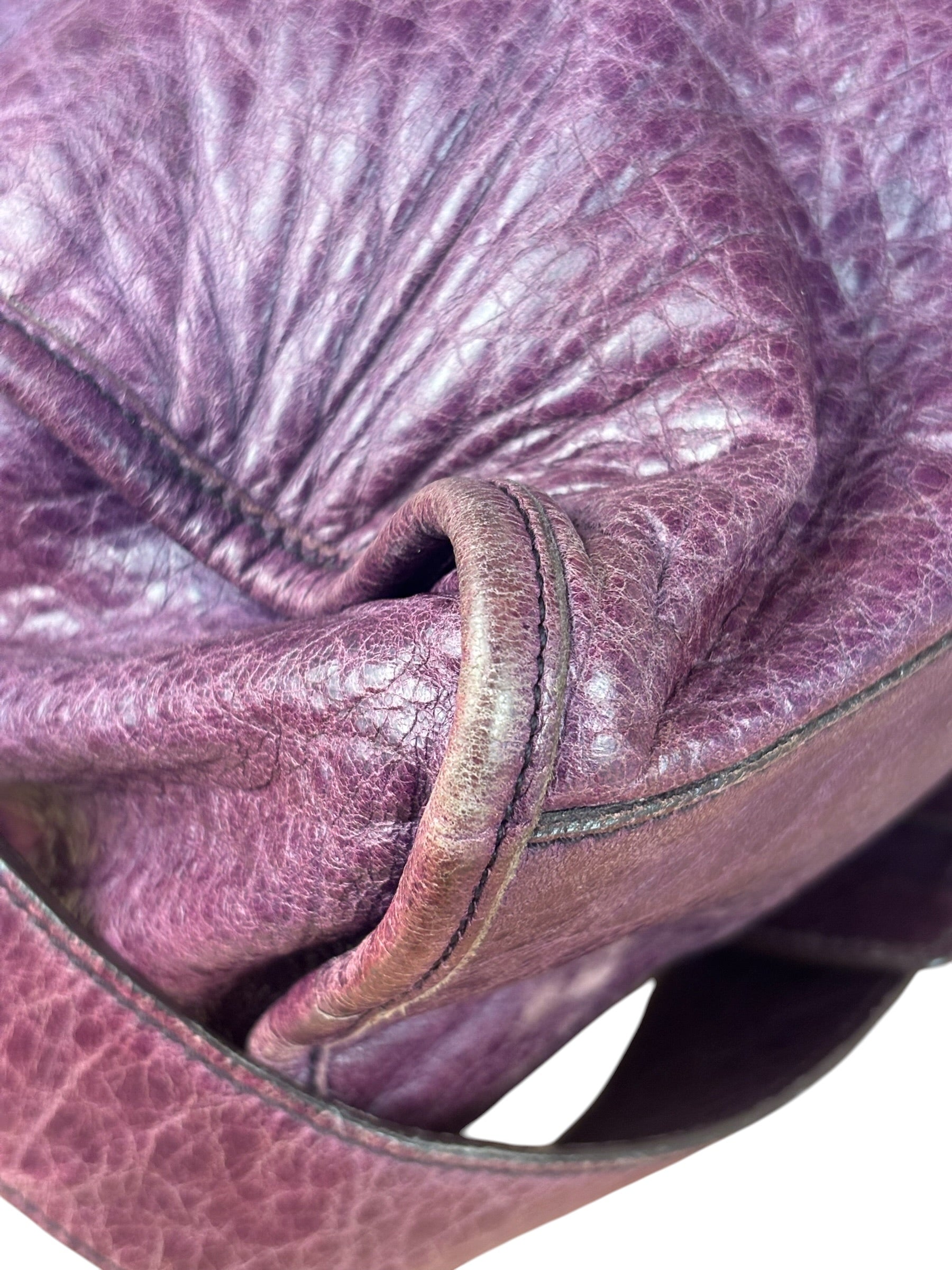 Balenciaga Purple City Bag