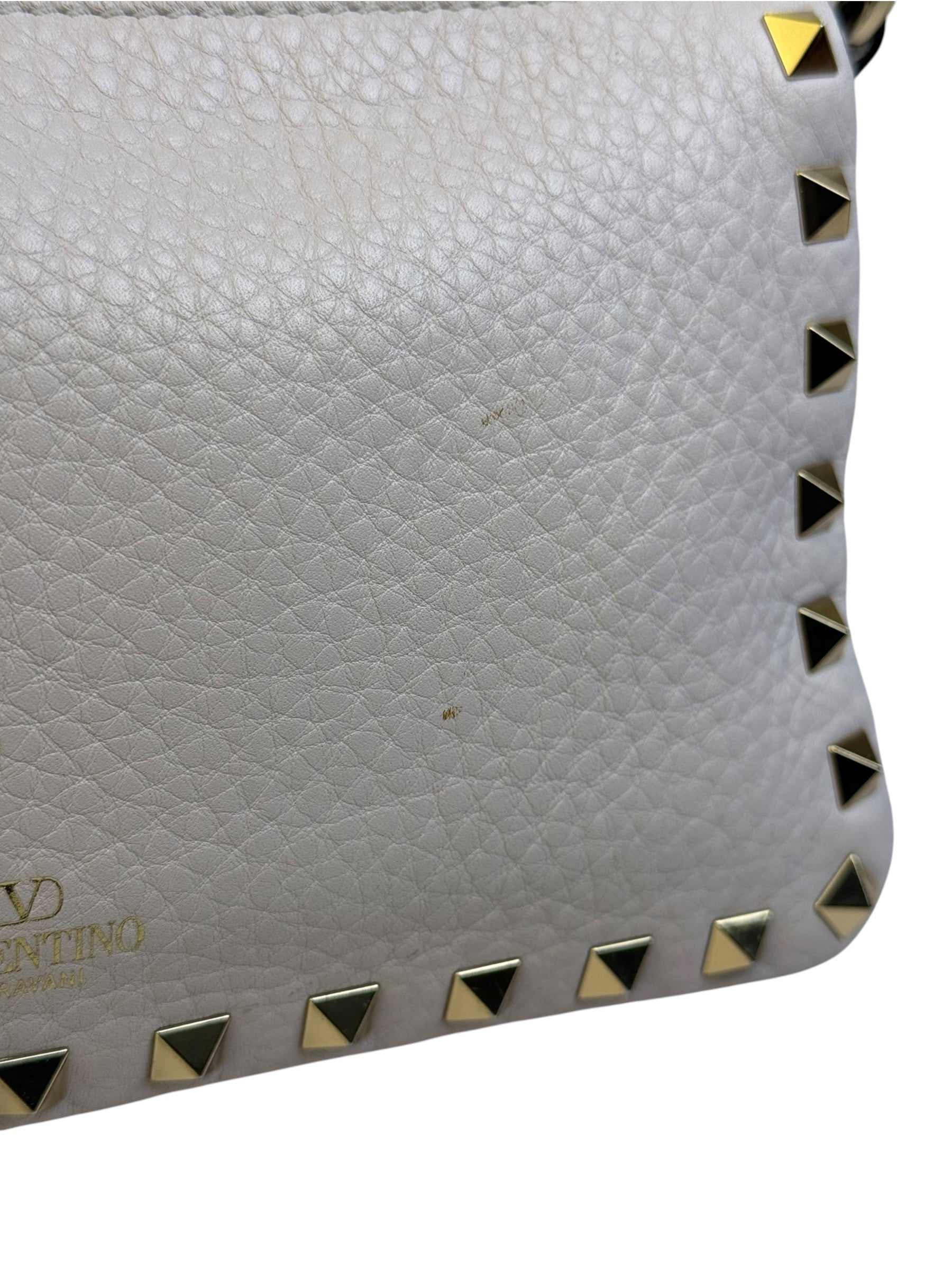 Valentino Garavani Calfskin Small Rockstud Two-Way Bag