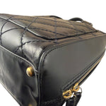 Chanel Black Leather Wild Stitch Tote Bag 2002