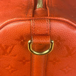 Louis Vuitton Red Empreinte Bandouliere 50