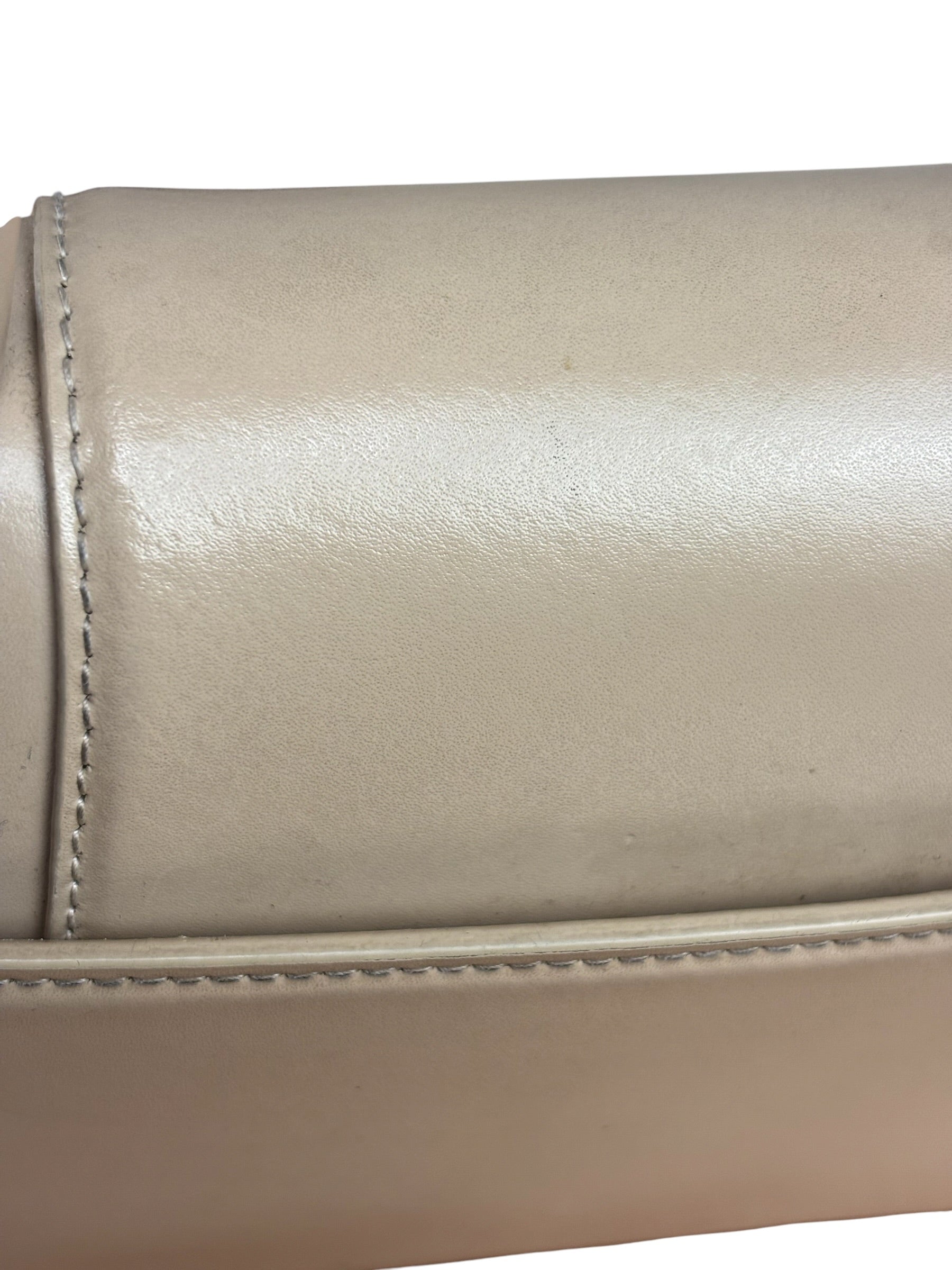Balenciaga Beige Hourglass Top Handle Bag