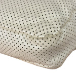 Chanel Ivory Perforated Drill Two-Tone Mademoiselle Flap Bag 2006