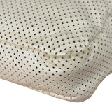 Chanel Ivory Perforated Drill Two-Tone Mademoiselle Flap Bag 2006