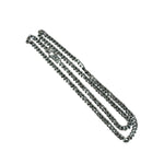 24 Inch .925 Sterling Sliver Thin Cuban Necklace