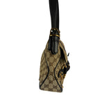Gucci GG Canvas Web Horsebit Shoulder Bag