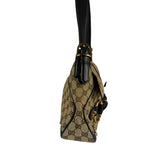 Gucci GG Canvas Web Horsebit Shoulder Bag