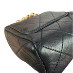 Chanel Black Quilted Leather Kiss-Lock My Crush Micro Bag 2020
