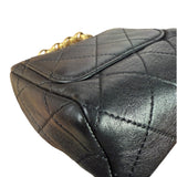 Chanel Black Quilted Leather Kiss-Lock My Crush Micro Bag 2020