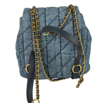 Coach Blue Denim Mini Tabby Backpack