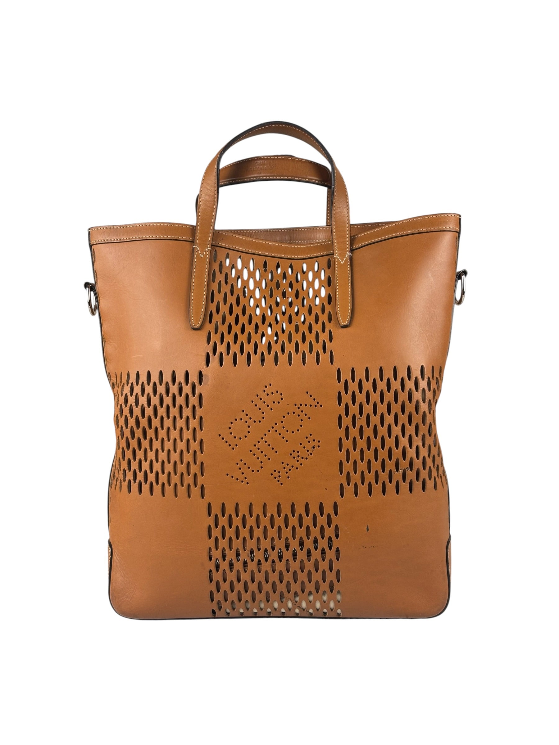 Louis Vuitton Cognac Damier Nomade Oversized Tote