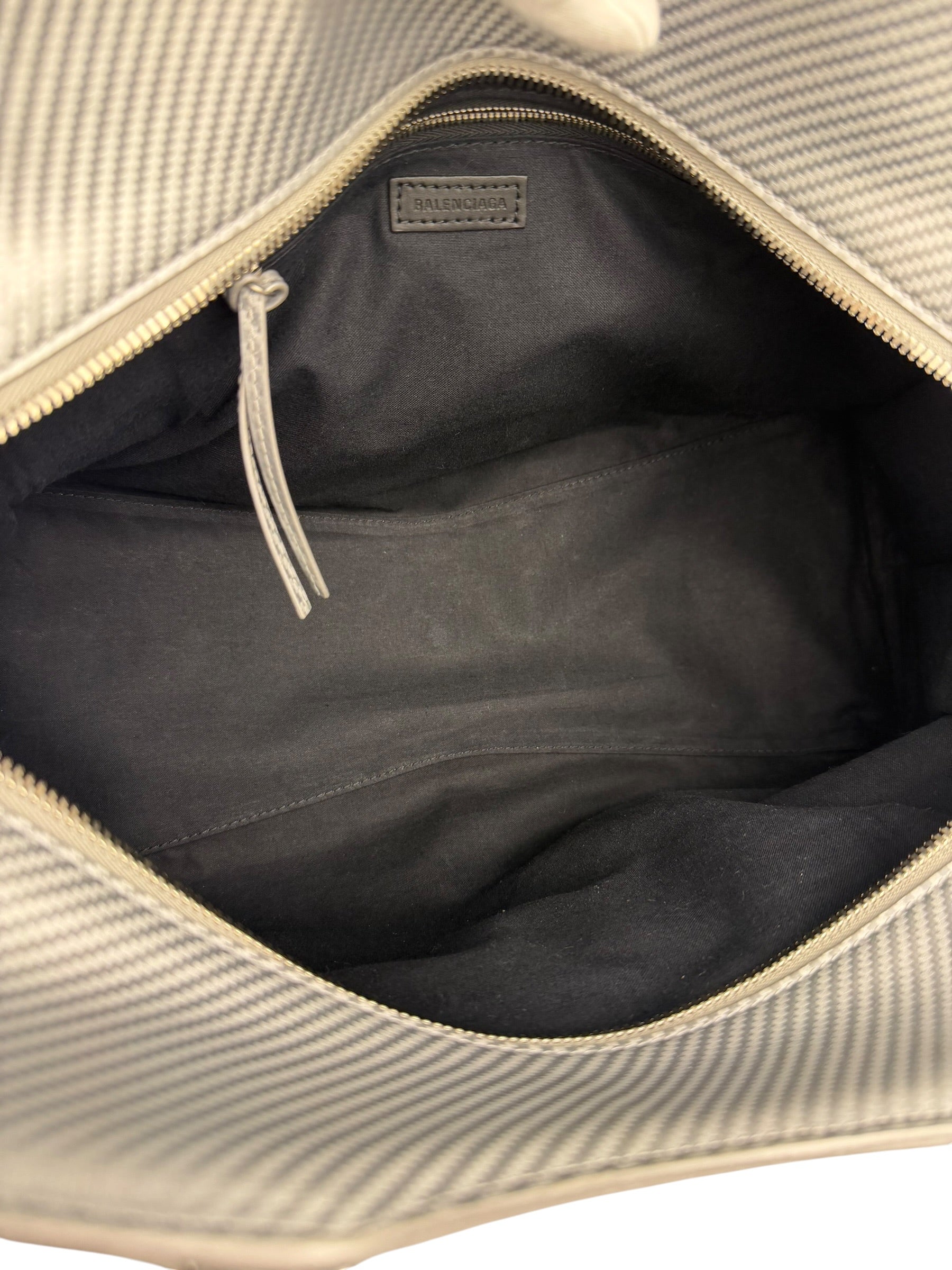 Balenciaga Carbon Fiber Silver Neo Classic City Bag Medium