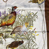 Gucci Vintage Silk Bird Bath Scarf
