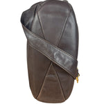 Ferragamo Vintage Brown Leather Hobo Bag