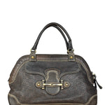Gucci New Pelham Brown Leather Handbag