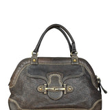 Gucci New Pelham Brown Leather Handbag
