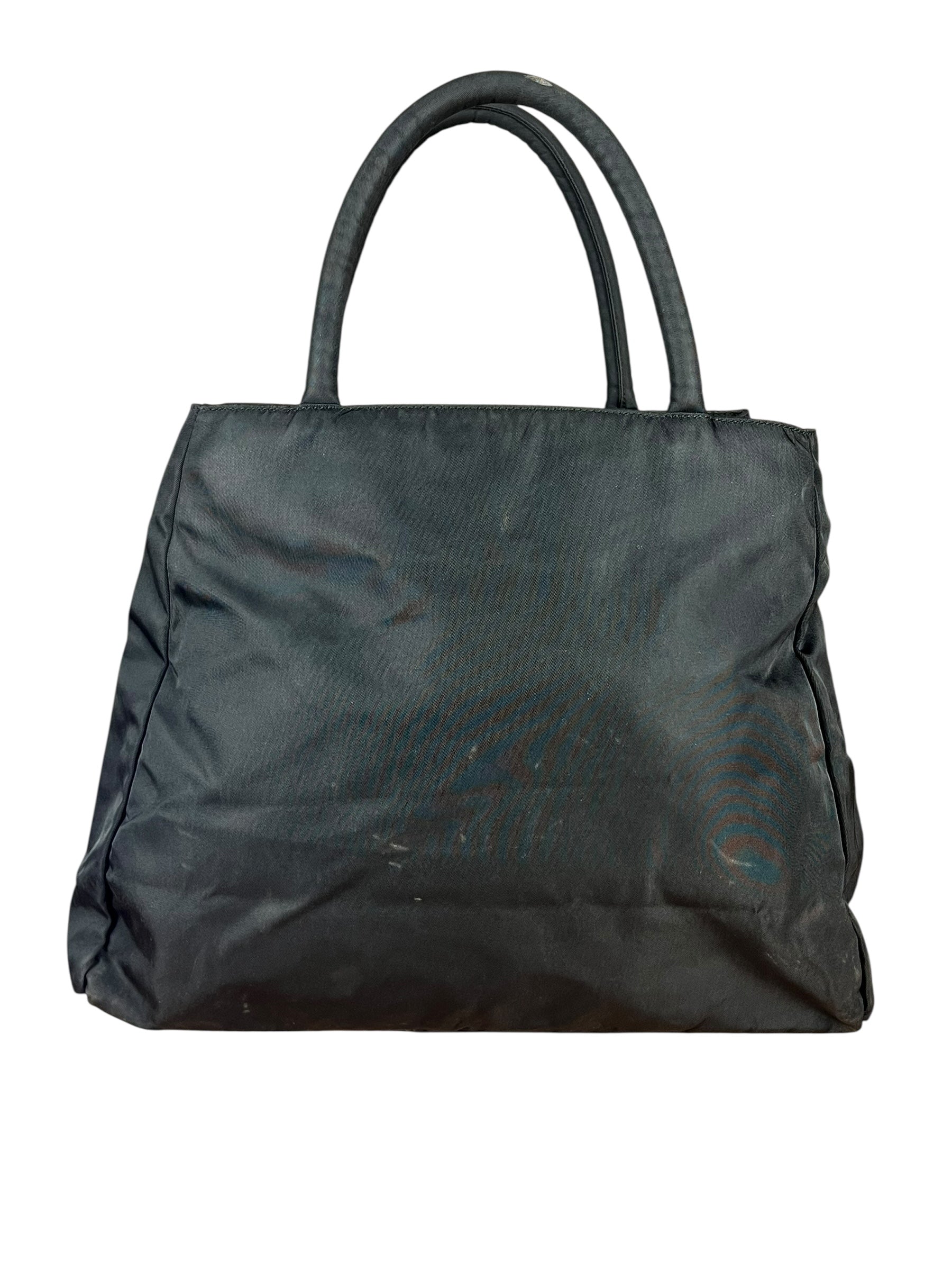 Prada Black Nylon Handbag