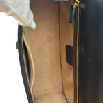 Gucci Black Leather Sylvie Small Hand/Shoulder Bag