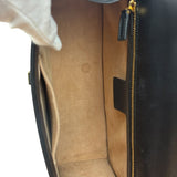 Gucci Black Leather Sylvie Small Hand/Shoulder Bag