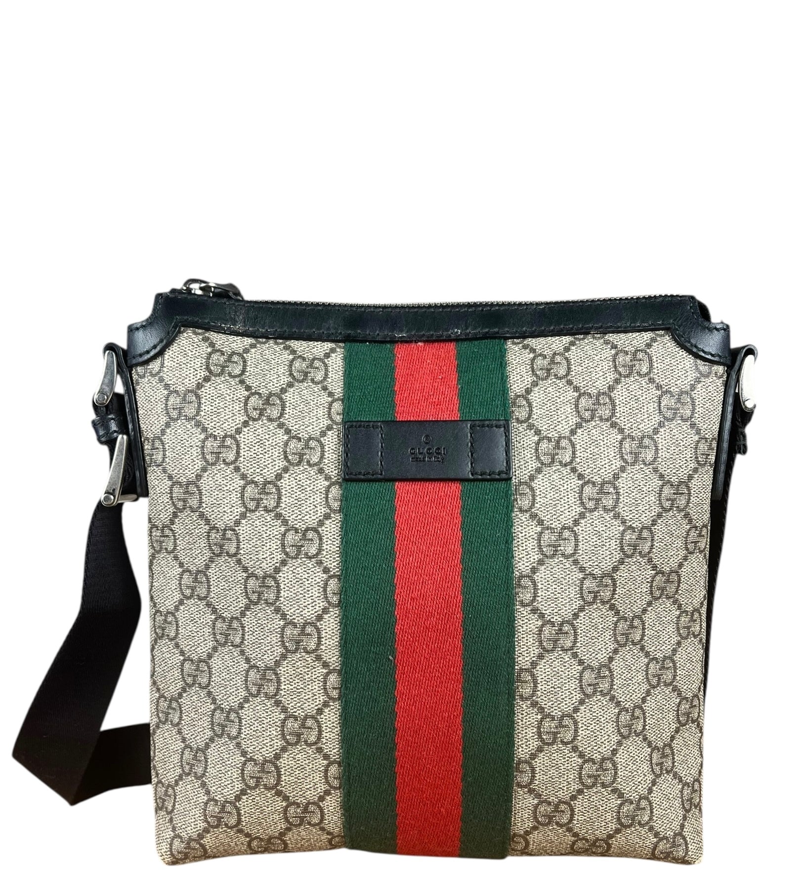 Gucci GG Supreme Monogram Messenger Bag
